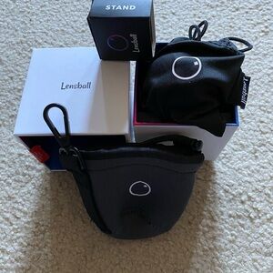 Lensball with Stand and Pouch